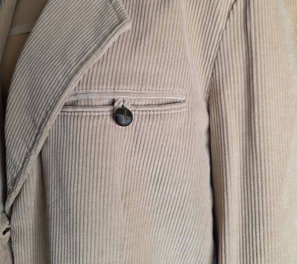Liz Claiborne Light Beige Corduroy Blazer - Picture 3 of 4